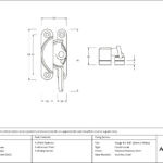 satin marine ss (316) fitch fastener