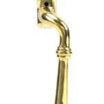 polished brass reeded espag rh