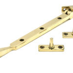 polished brass 10" avon stay