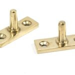 polished brass 8" newbury stay