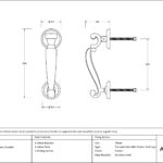 pewter doctors door knocker