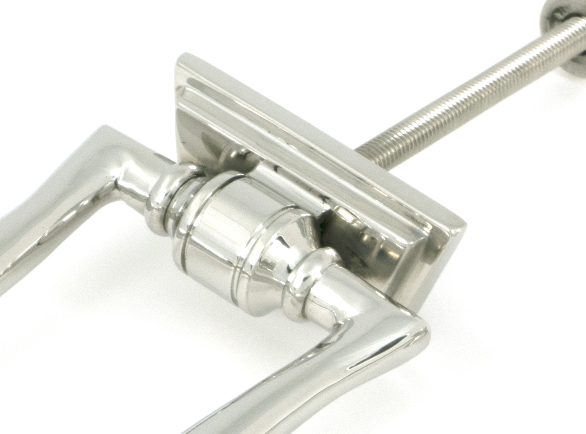 polished marine ss (316) slimline art deco door knocker