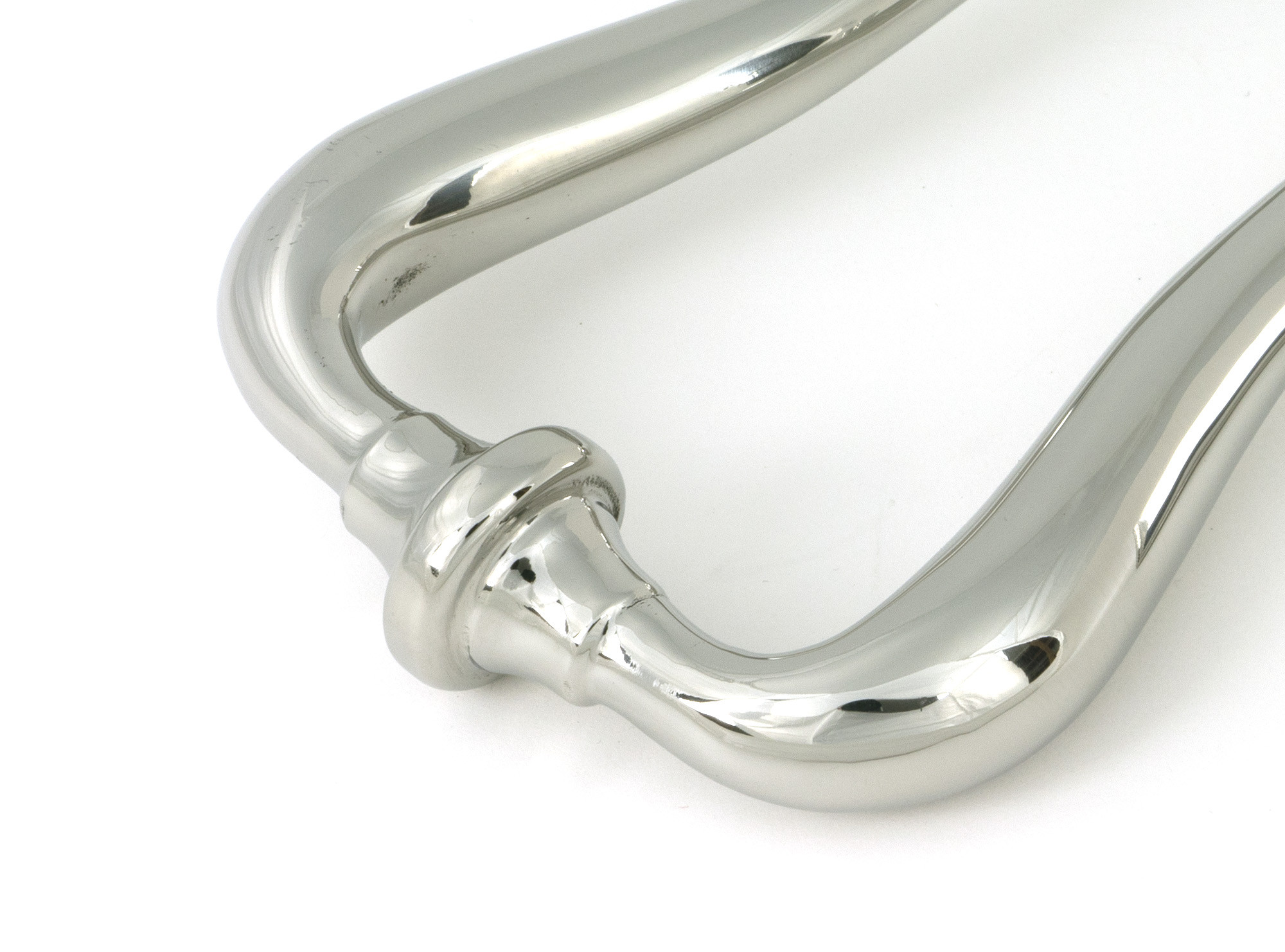 polished marine ss (316) slimline art deco door knocker