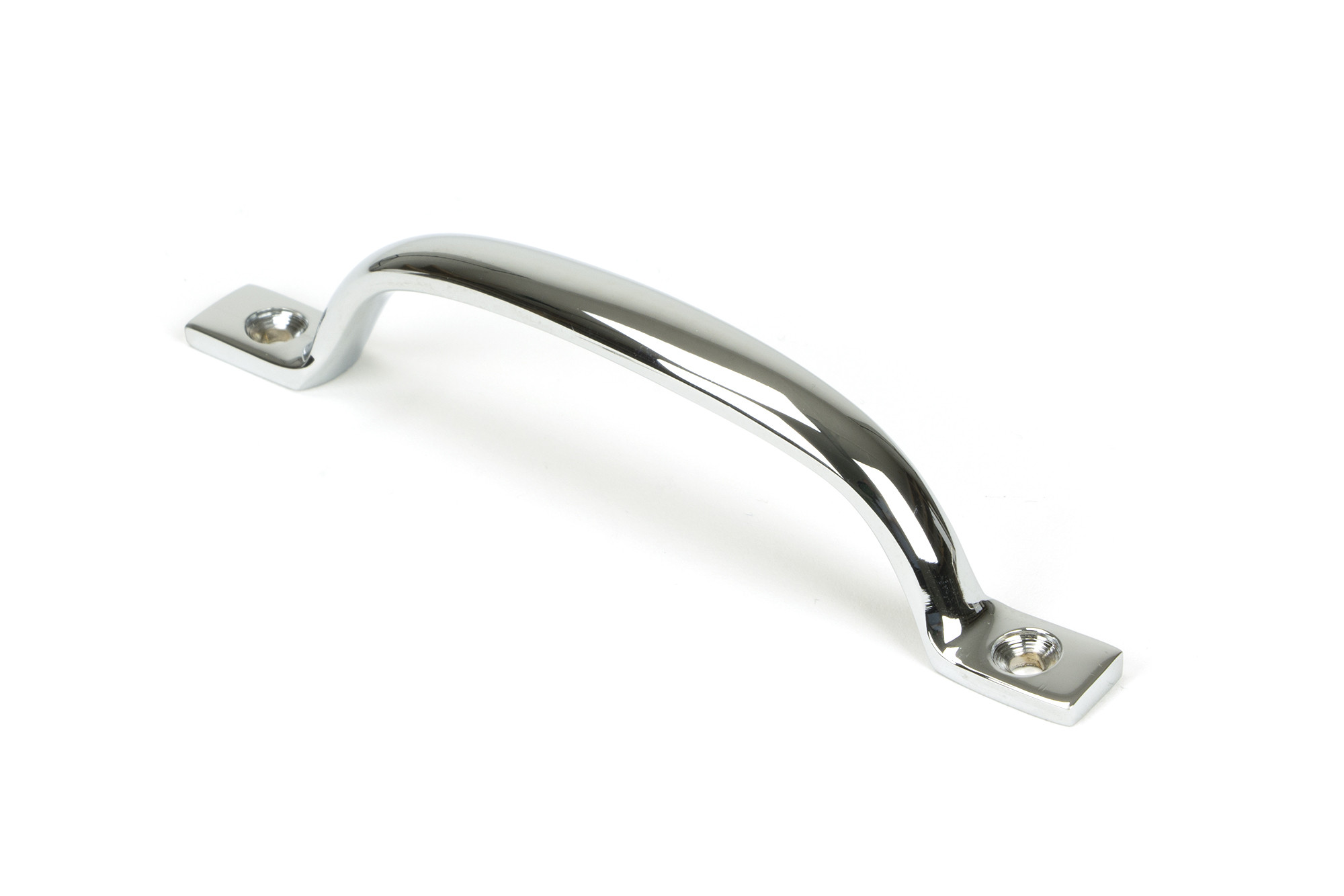 polished chrome slim sash pull