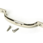 polished nickel slim sash pull