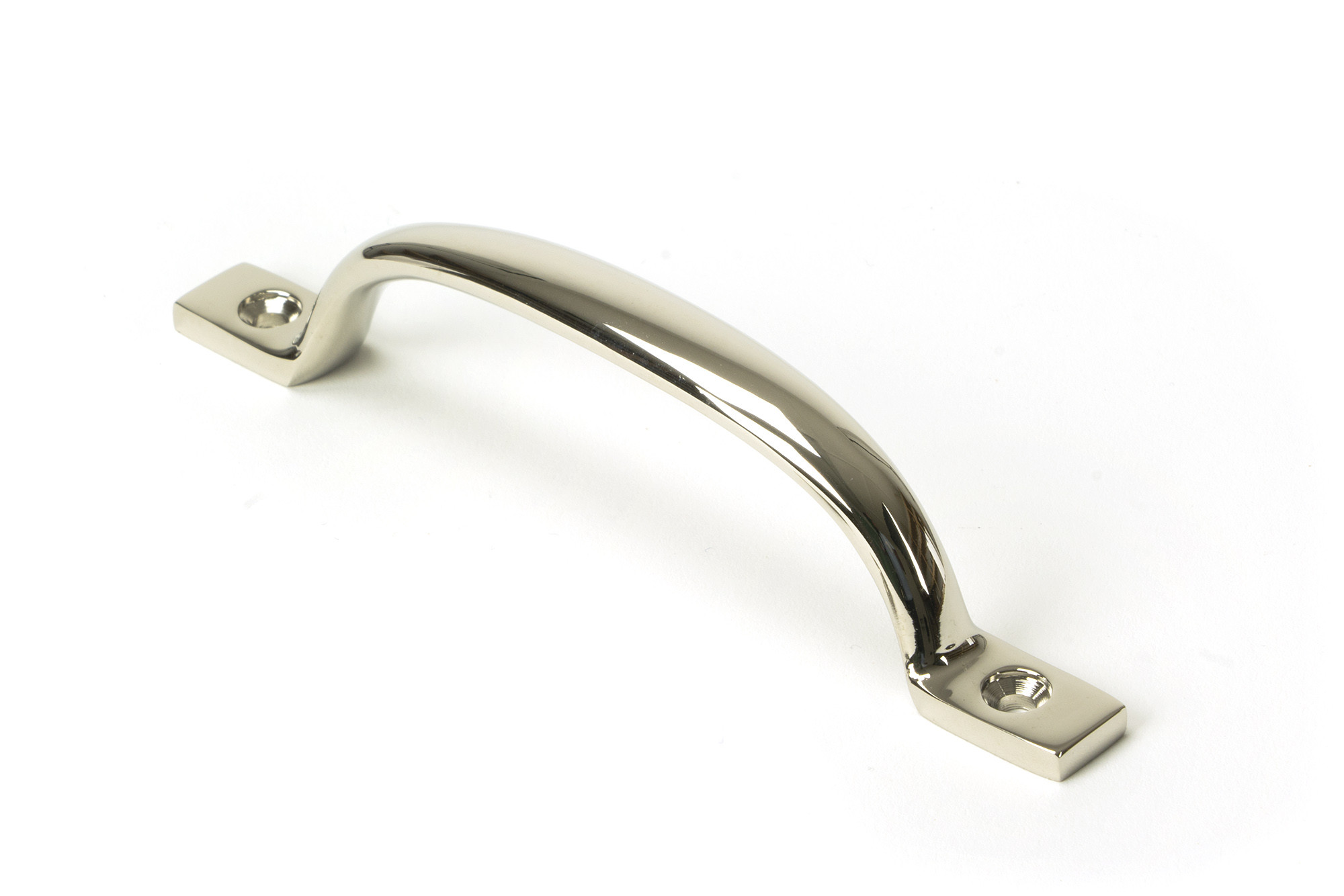 polished nickel slim sash pull