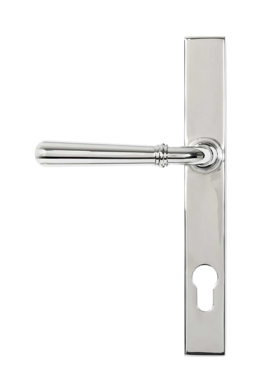 polished marine ss (316) newbury slimline lever espag. lock set