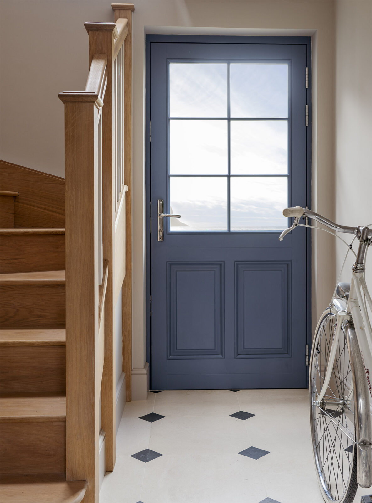 polished marine ss (316) newbury slimline lever espag. lock set