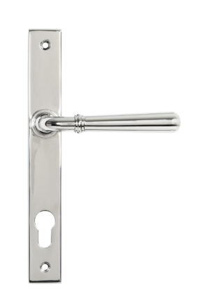 polished marine ss (316) newbury slimline lever espag. lock set