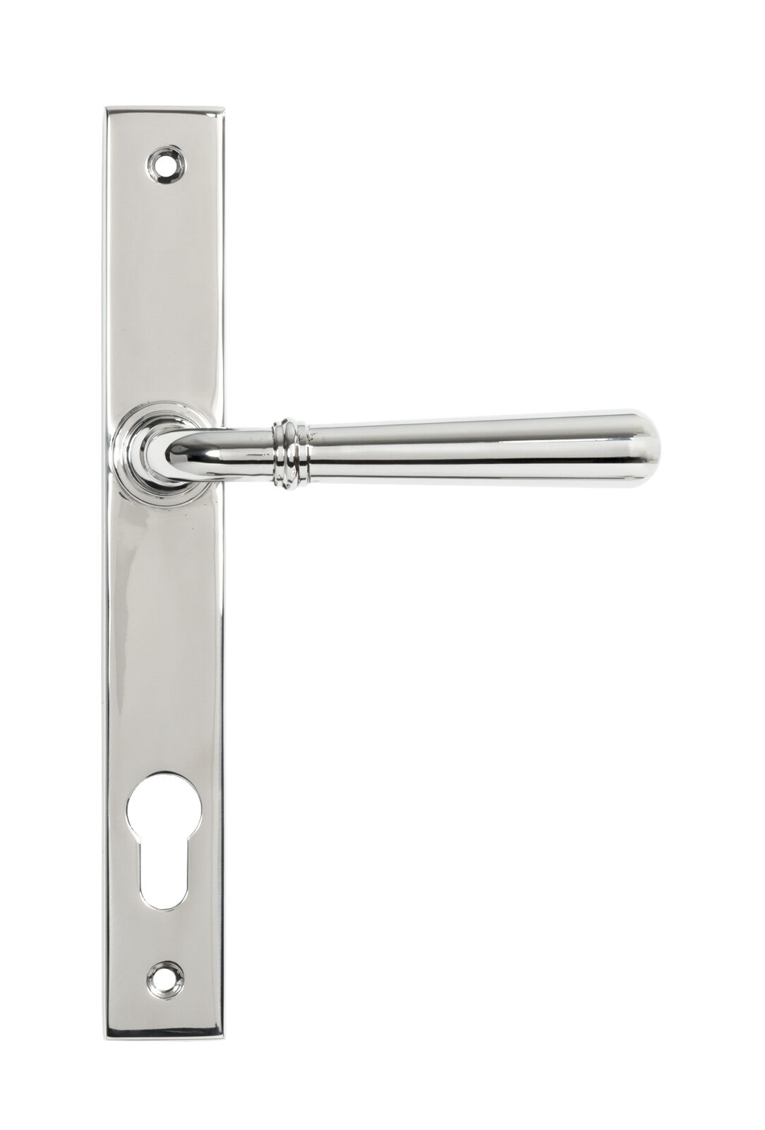 polished marine ss (316) newbury slimline lever espag. lock set