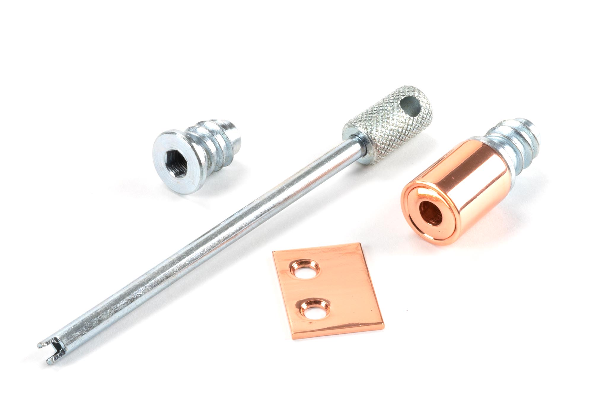 polished bronze secure stops (pack of 4)