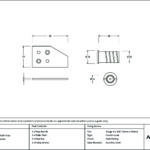 antique pewter key flush sash stop