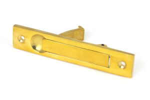 polished brass 125mm x 25mm edge pull