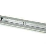 polished chrome 250mm plain rectangular pull