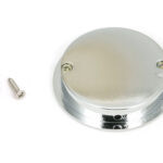 polished chrome 60mm art deco round pull