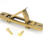 aged brass 125mm x 25mm edge pull