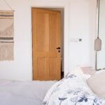 matt black round thumbturn set (plain)