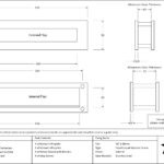 satin marine ss (316) traditional letterbox