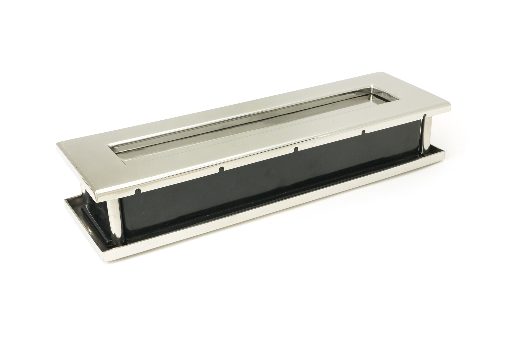 polished marine ss (316) traditional letterbox
