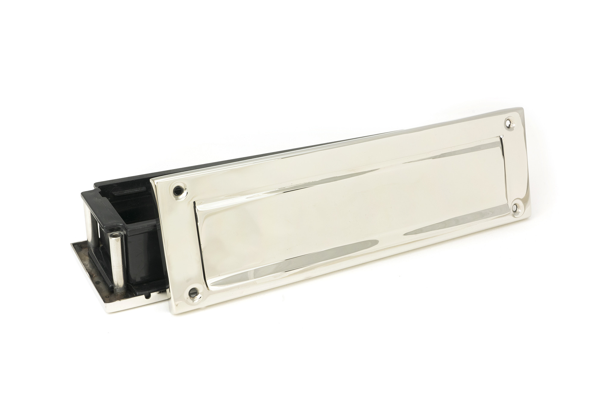 polished marine ss (316) traditional letterbox