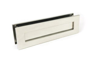 polished marine ss (316) traditional letterbox