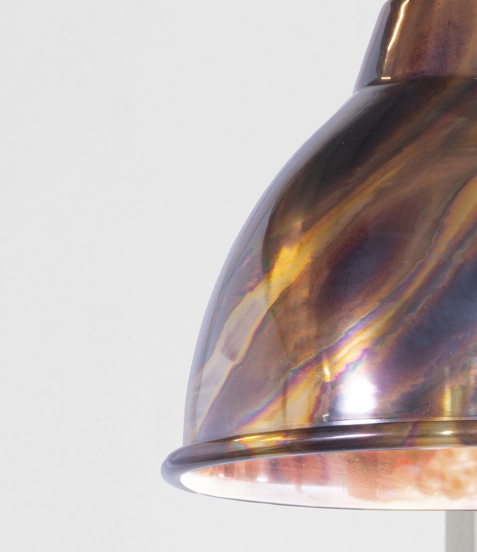 burnished brindley wall light