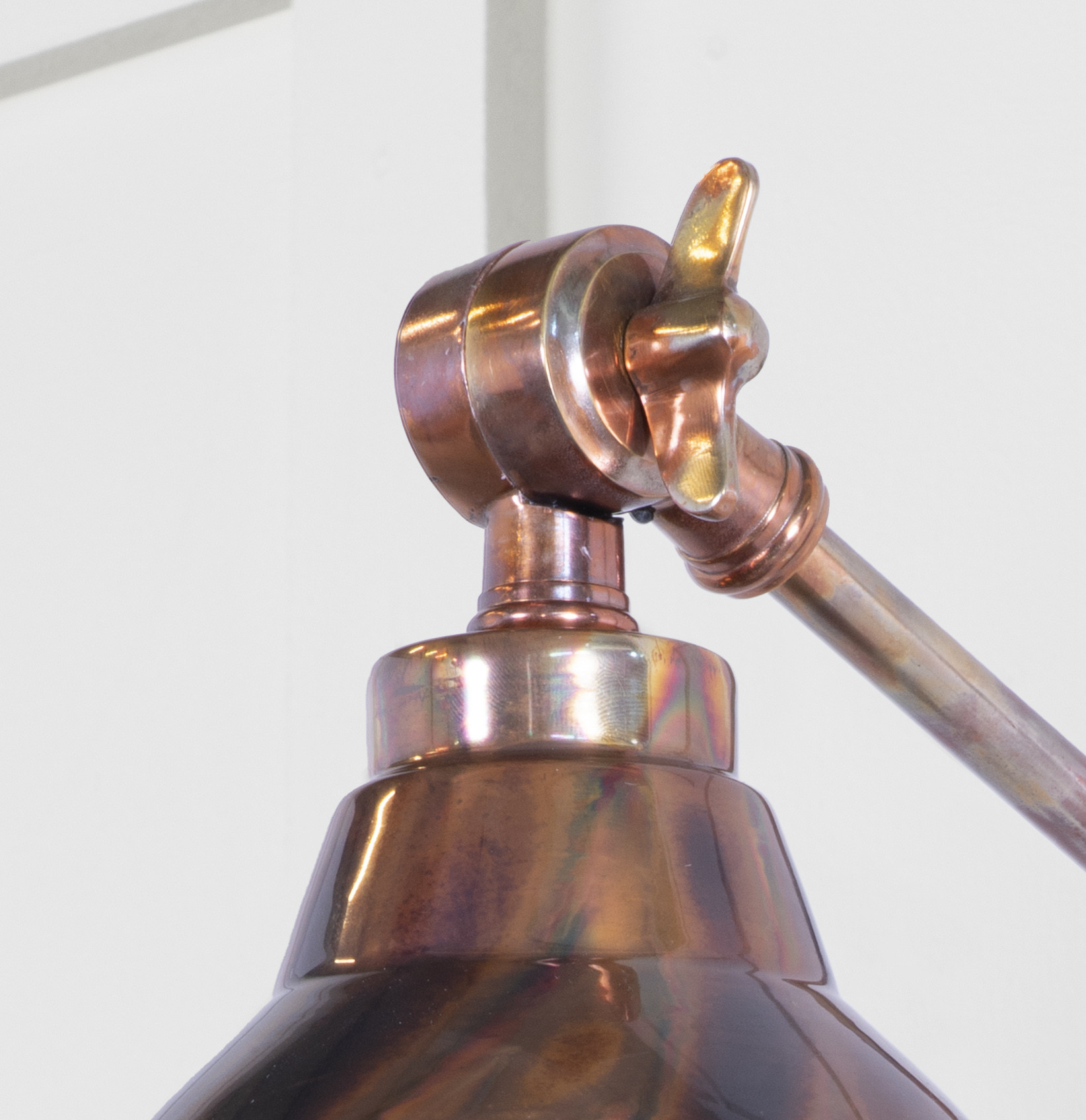 burnished brindley wall light