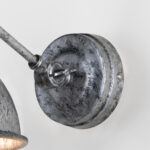 pewter brindley wall light
