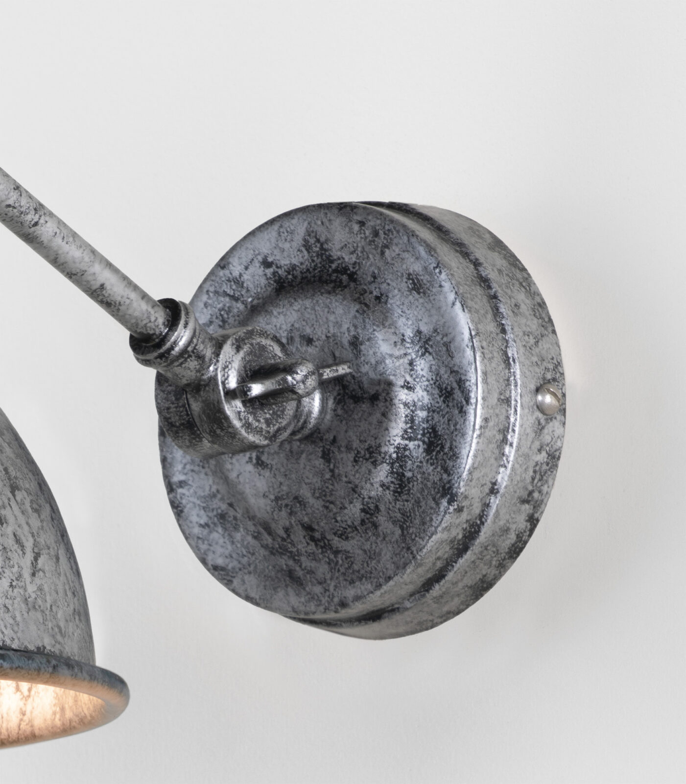 pewter brindley wall light
