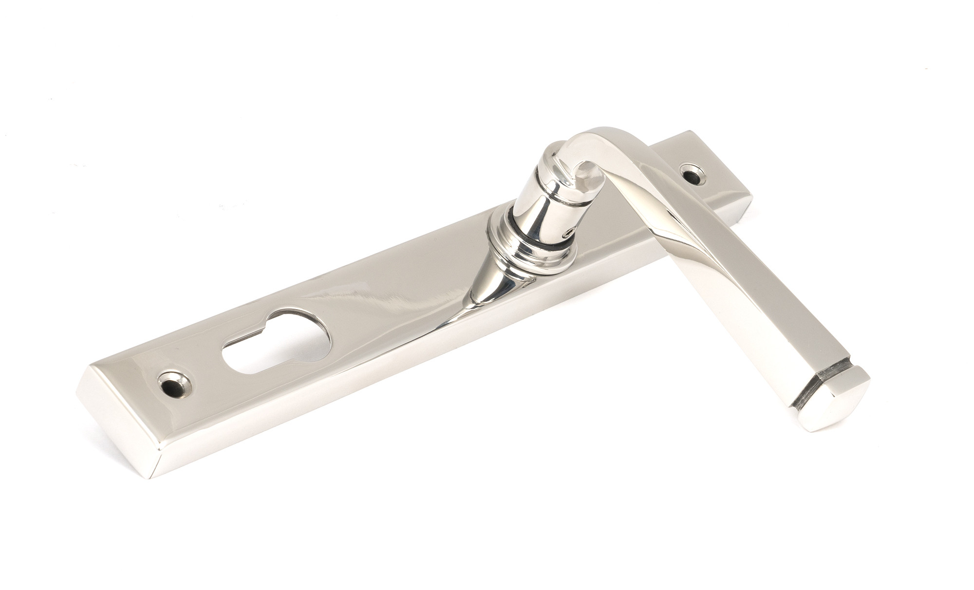 polished marine ss (316) avon slimline lever espag. lock set