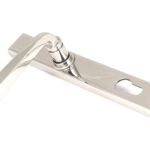 polished marine ss (316) avon slimline lever espag. lock set