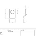 satin marine ss (316) rim cylinder pull