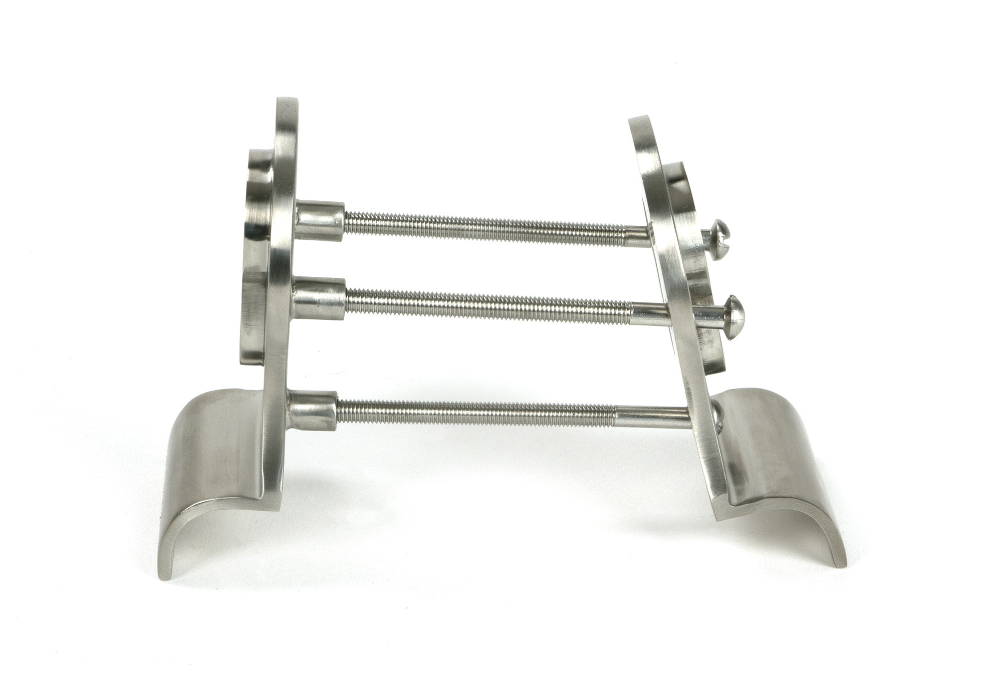 satin marine ss (316) 50mm euro door pull (back to back fixings)