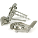 satin marine ss (316) 50mm euro door pull (back to back fixings)