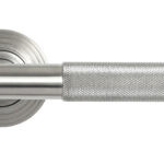 satin marine ss (316) brompton lever on rose set (beehive)