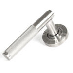 satin marine ss (316) brompton lever on rose set (beehive)