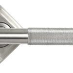 satin marine ss (316) brompton lever on rose set (square)