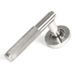 polished marine ss (316) brompton lever on rose set (beehive)