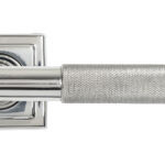 polished marine ss (316) brompton lever on rose set (square)