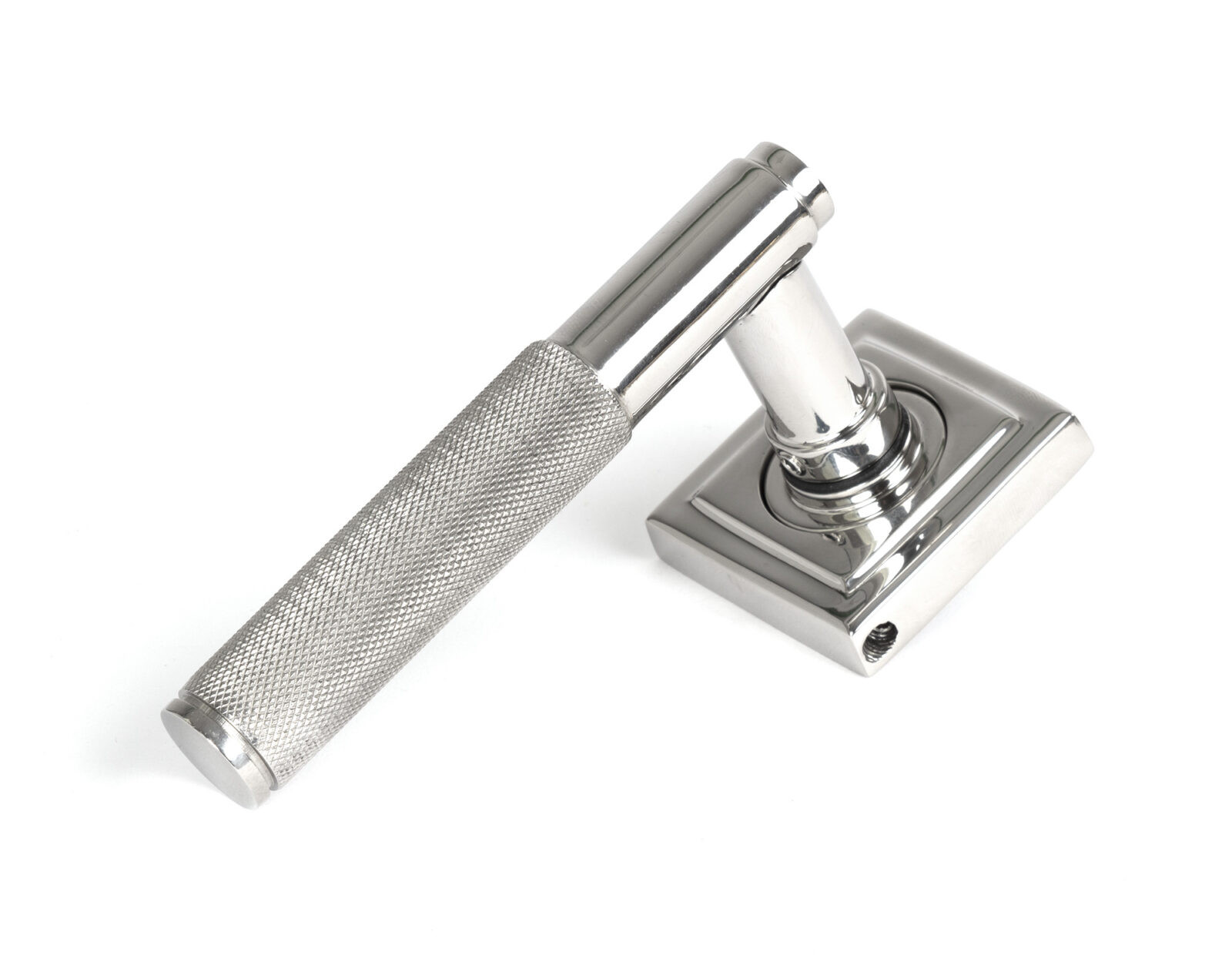 polished marine ss (316) brompton lever on rose set (square)