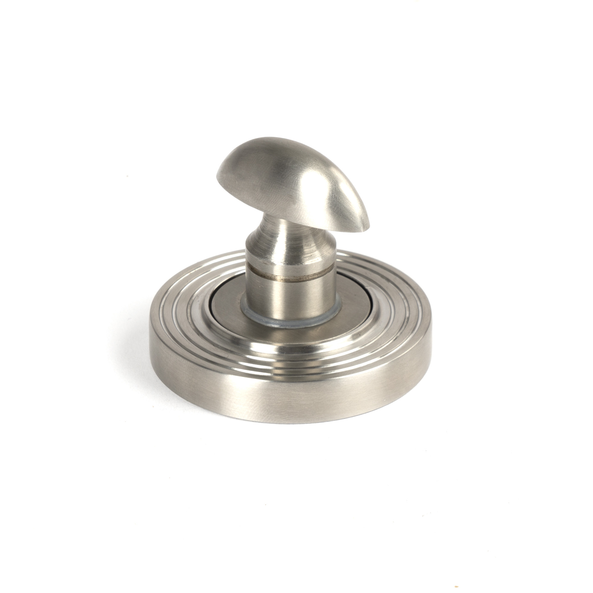 satin marine ss (316) round thumbturn set (beehive)