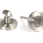 satin marine ss (316) round thumbturn set (beehive)