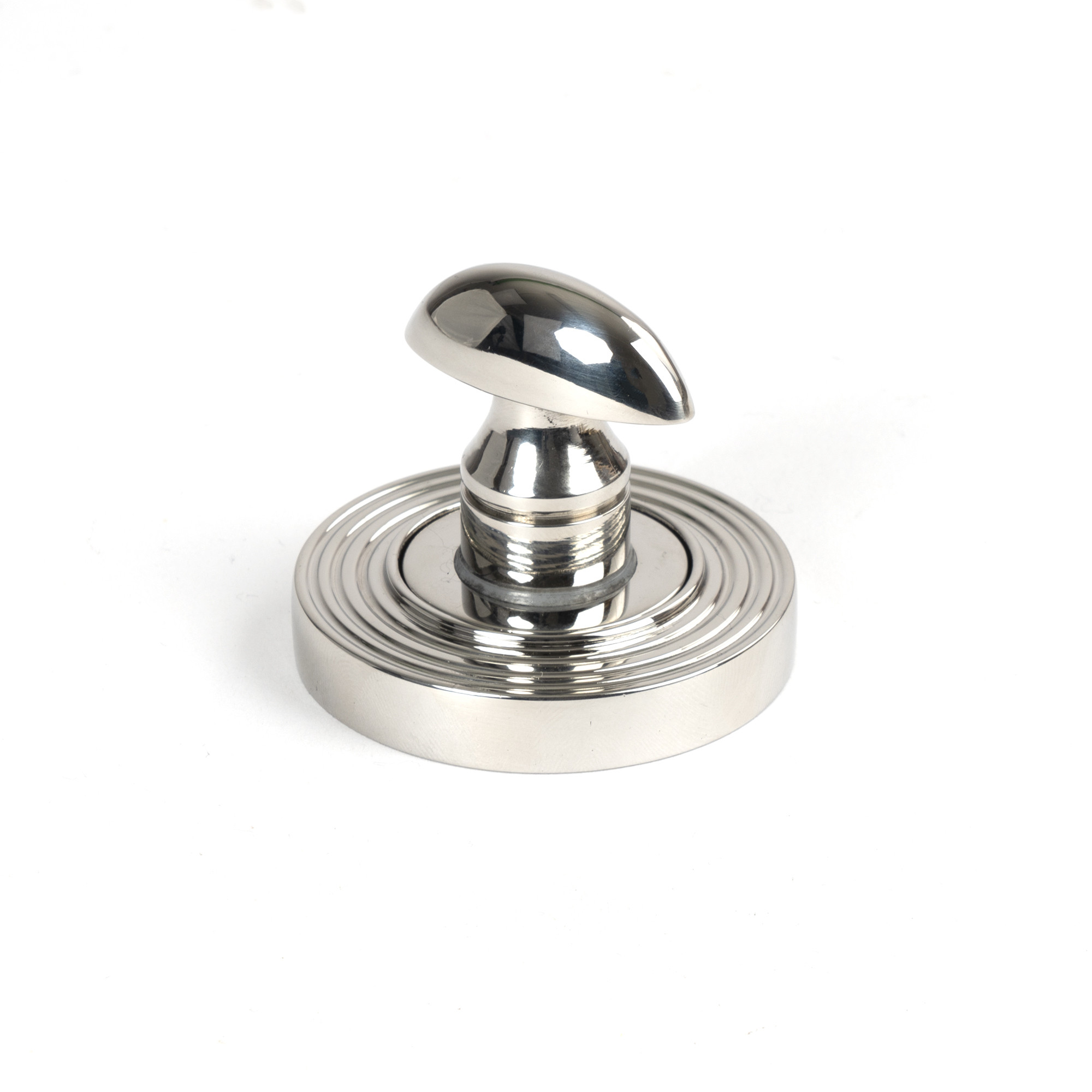 polished marine ss (316) round thumbturn set (beehive)