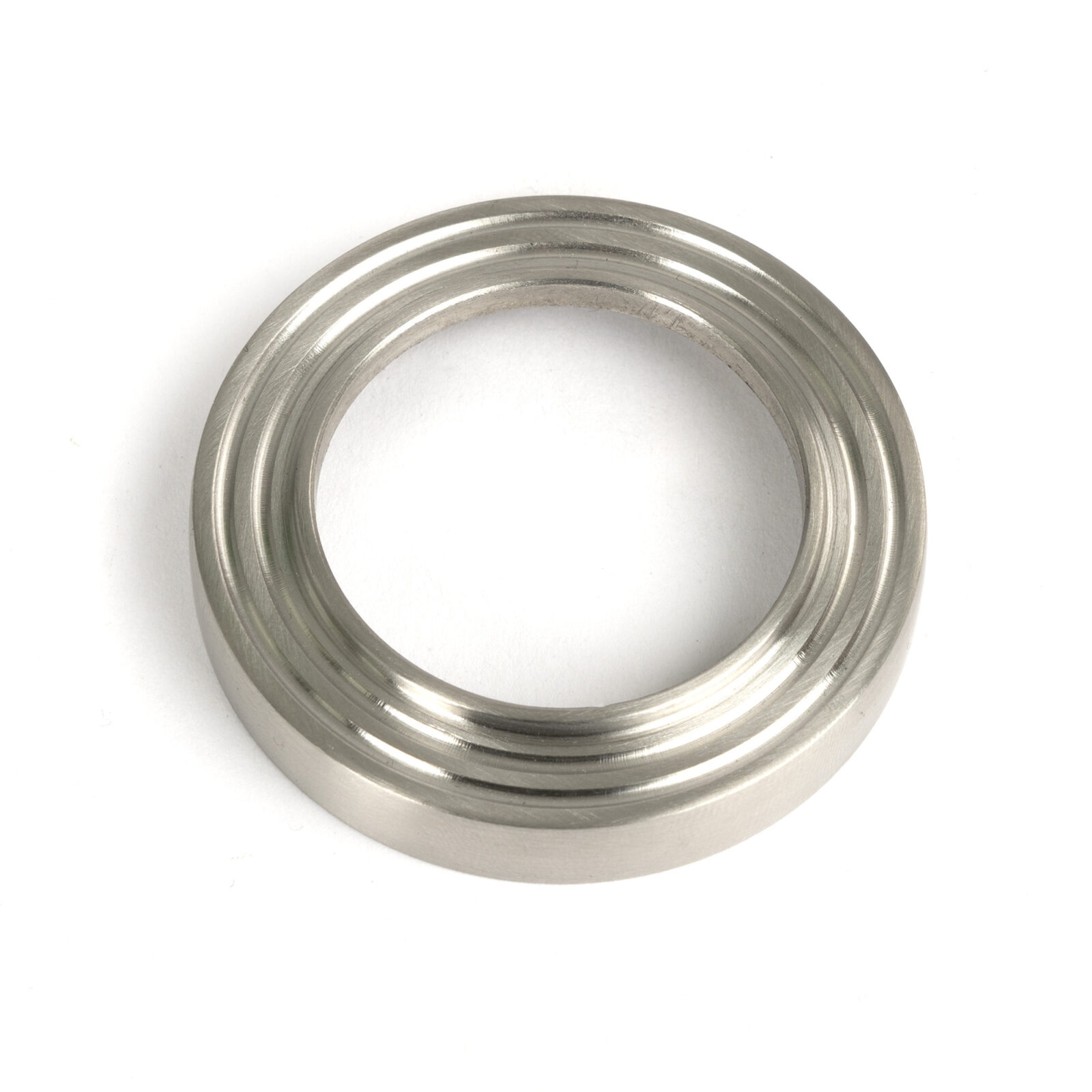 satin marine ss (316) round escutcheon (beehive)