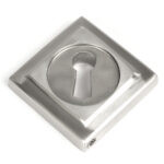 satin marine ss (316) round escutcheon (square)