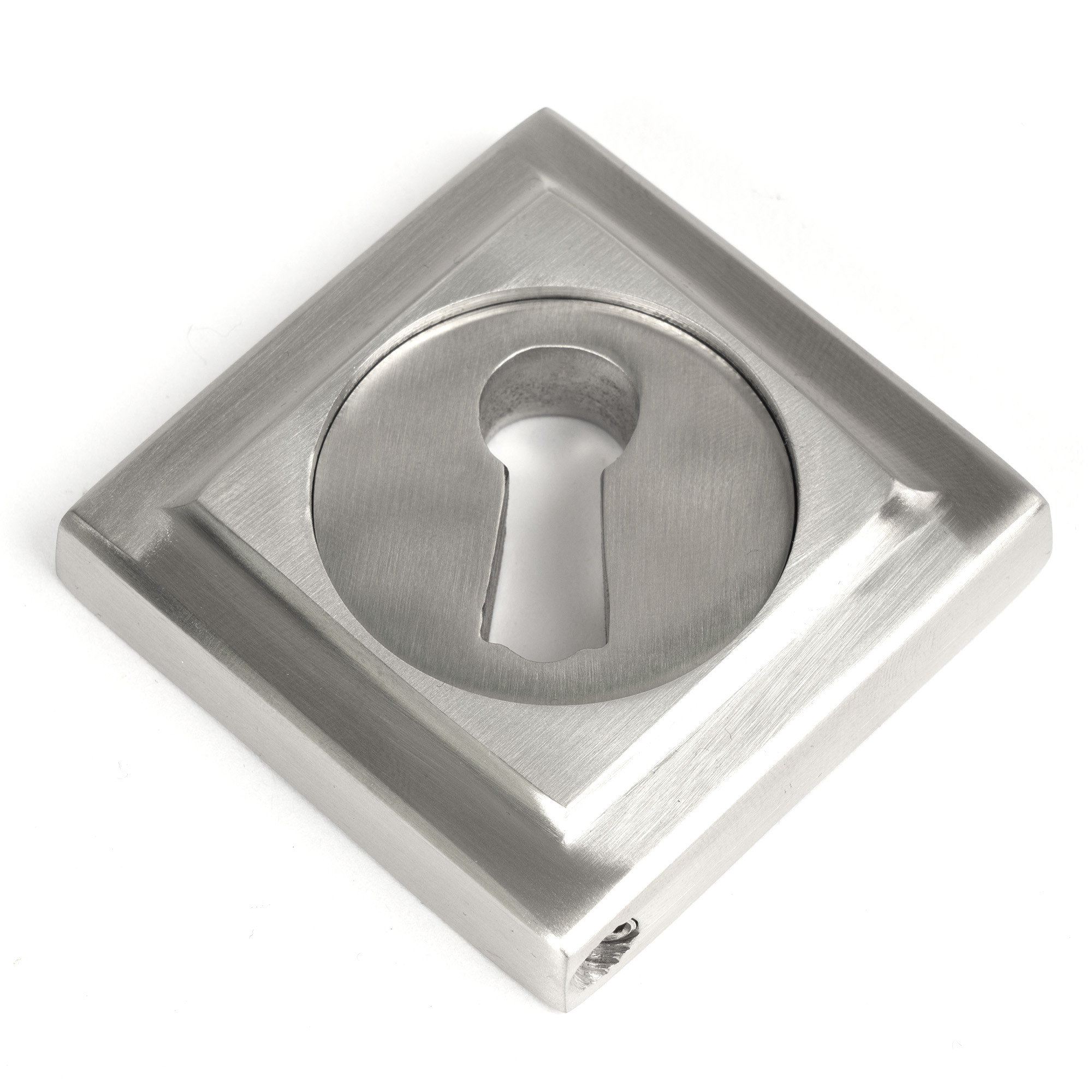 satin marine ss (316) round escutcheon (square)