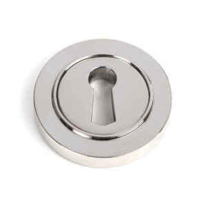 polished marine ss (316) round escutcheon (plain)