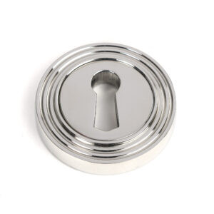 polished marine ss (316) round escutcheon (beehive)