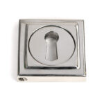 polished marine ss (316) round escutcheon (square)