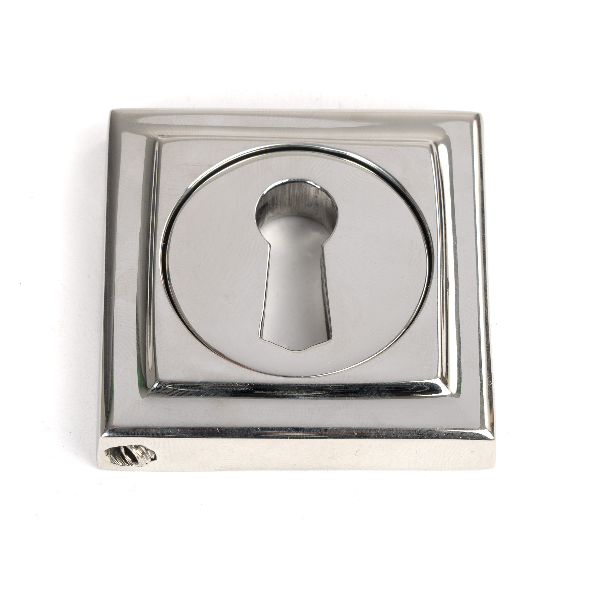 polished marine ss (316) round escutcheon (square)